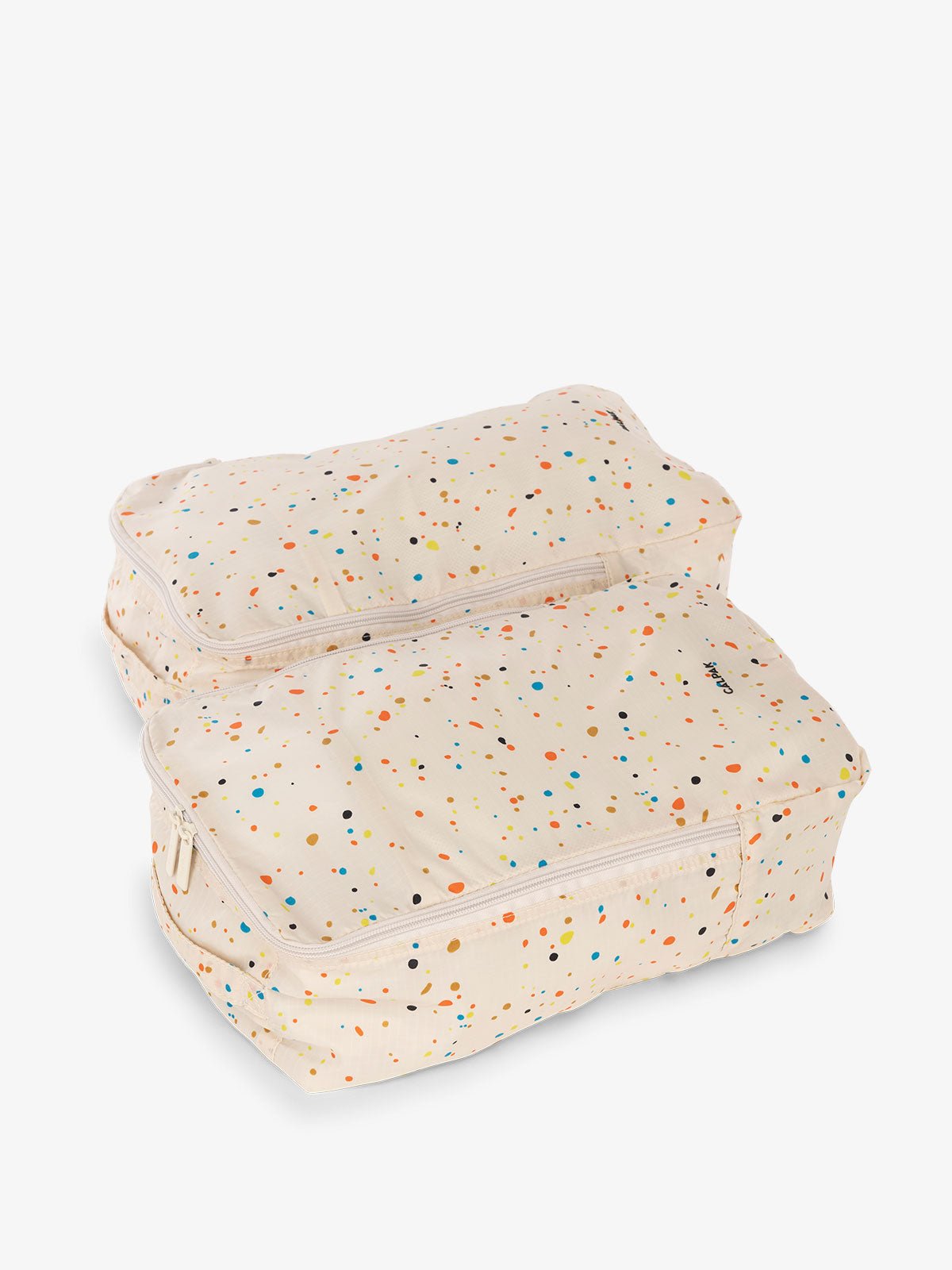 CALPAK Compakt shoe bag set in speckle