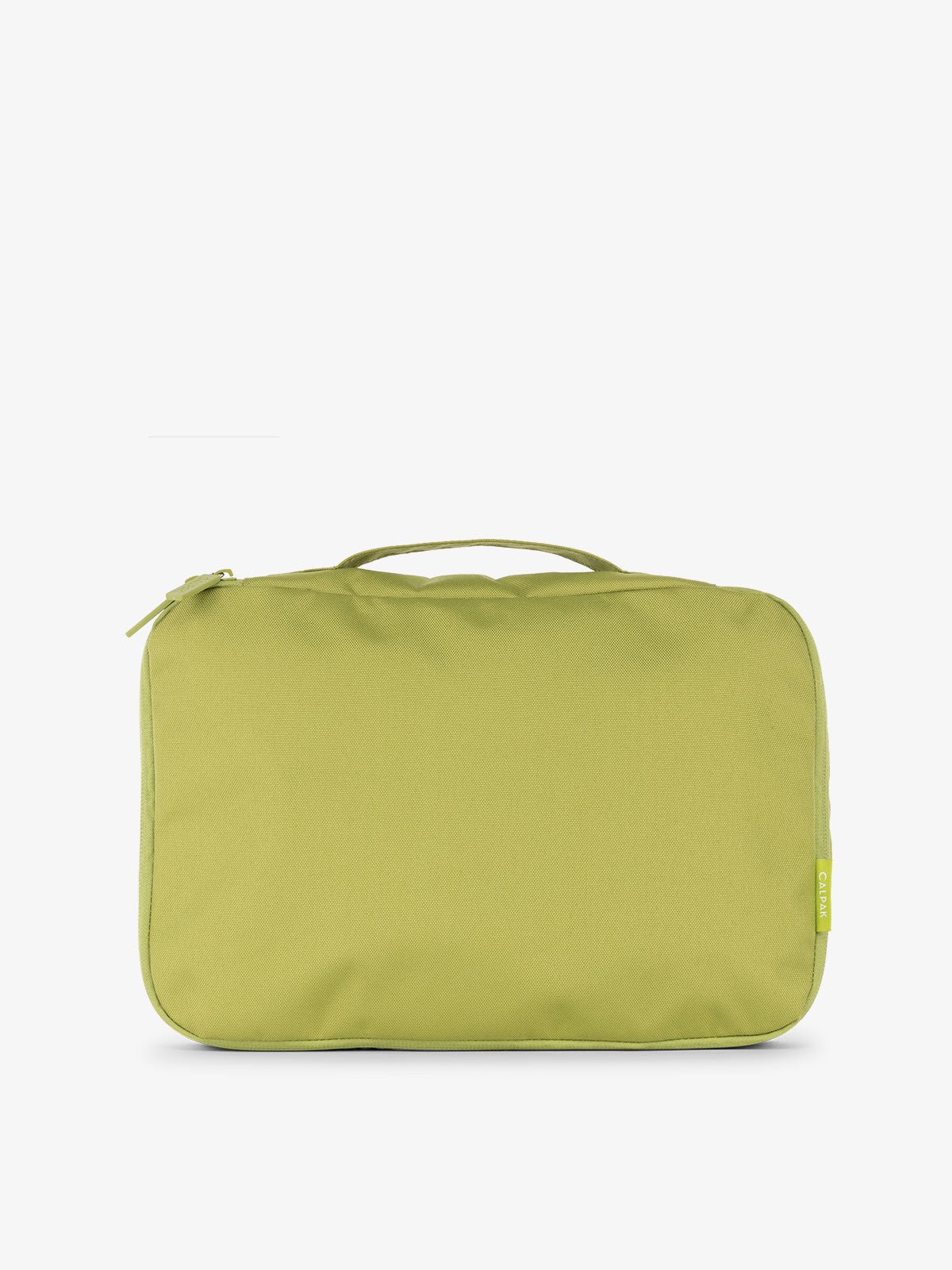 CALPAK packing cubes with top handle in light green