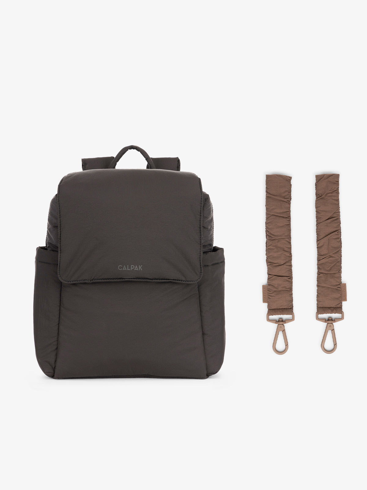 Convertible Mini Diaper Backpack with Stroller Straps
