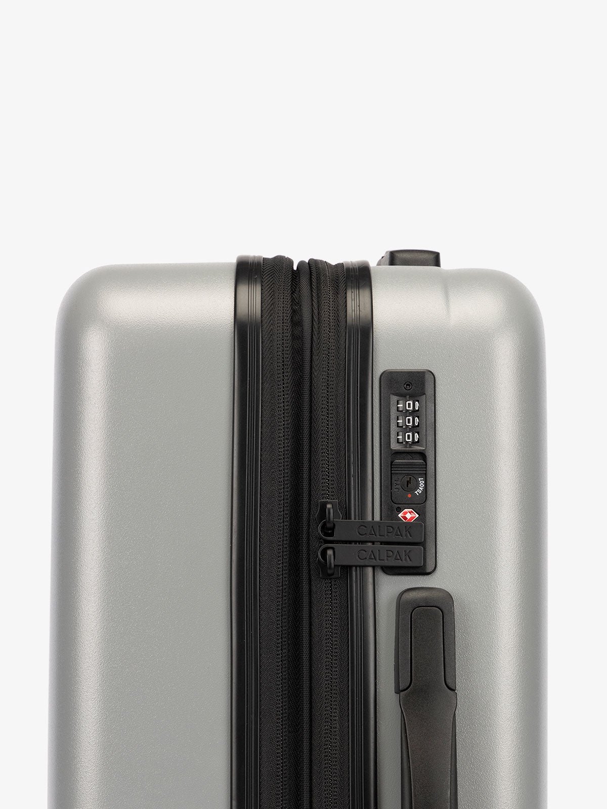 Evry Carry-On Luggage with TSA-approved lock in smoke