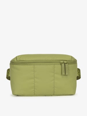 CALPAK Luka Belt Bag with soft puffy exterior in green pistachio; BB1901-PISTACHIO