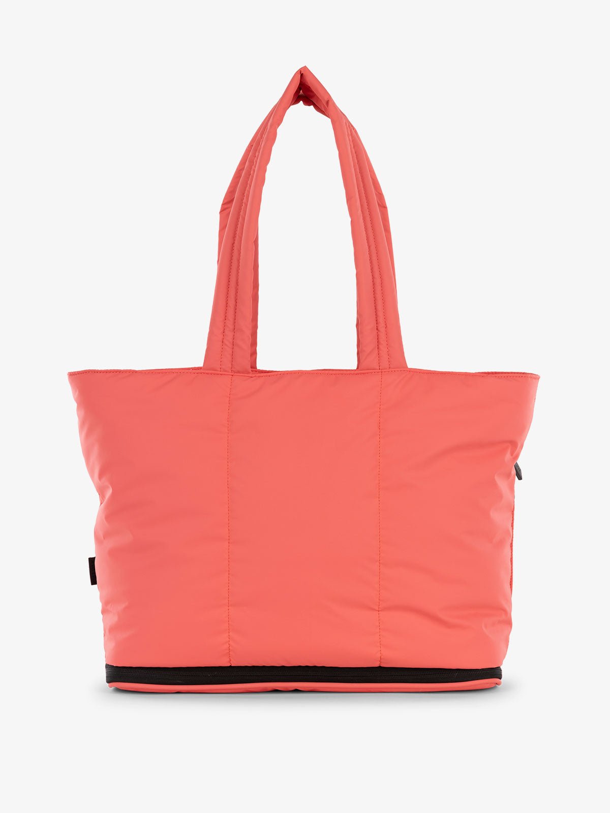 CALPAK Luka expandable tote bag with laptop compartment in pink