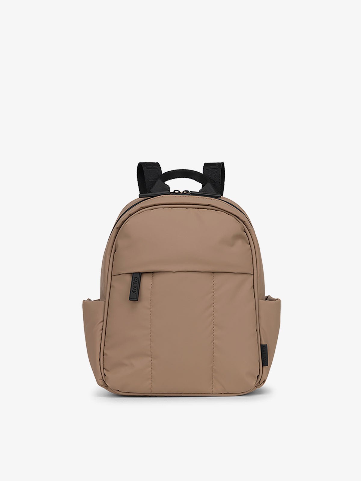 CALPAK Luka Mini Backpack for essentials for everyday use in brown