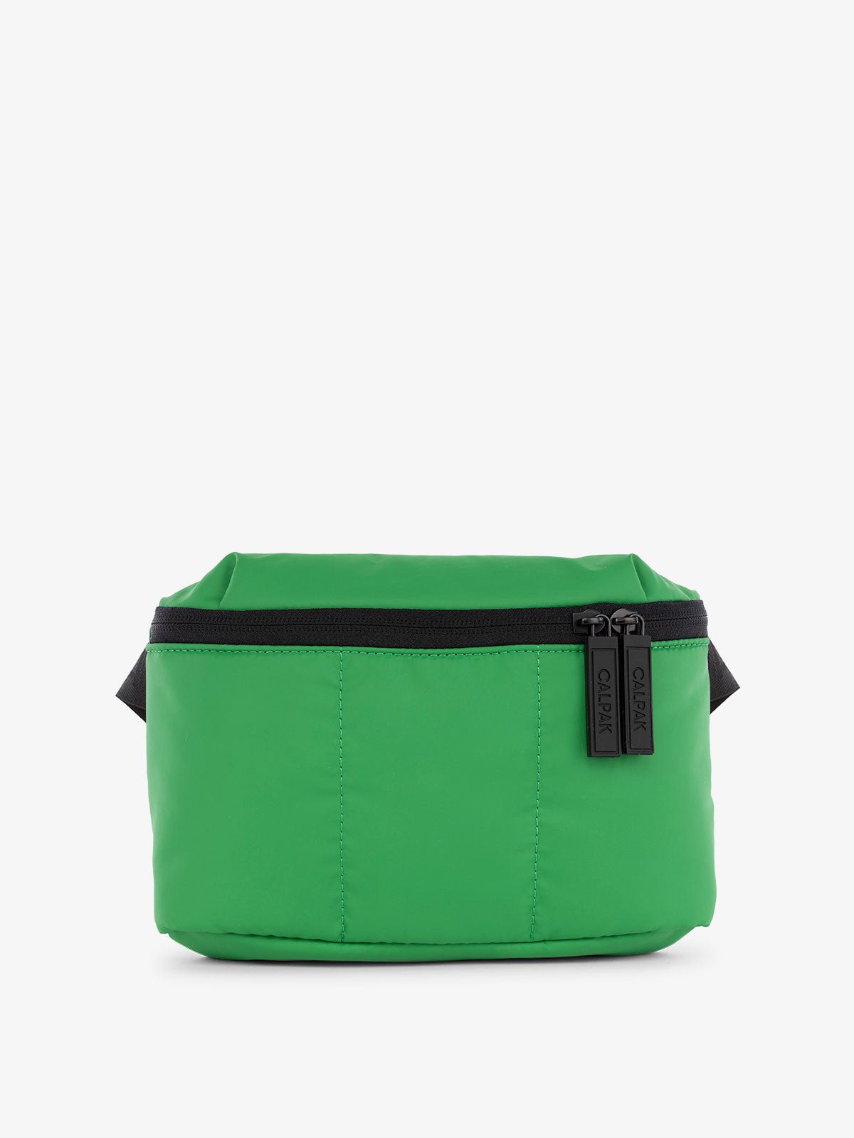 CALPAK Luka Mini Belt Bag with soft puffy exterior in green apple