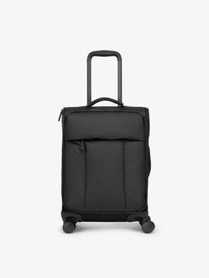 CALPAK Luka soft sided carry on luggage in black; LSM1020-MATTE-BLACK