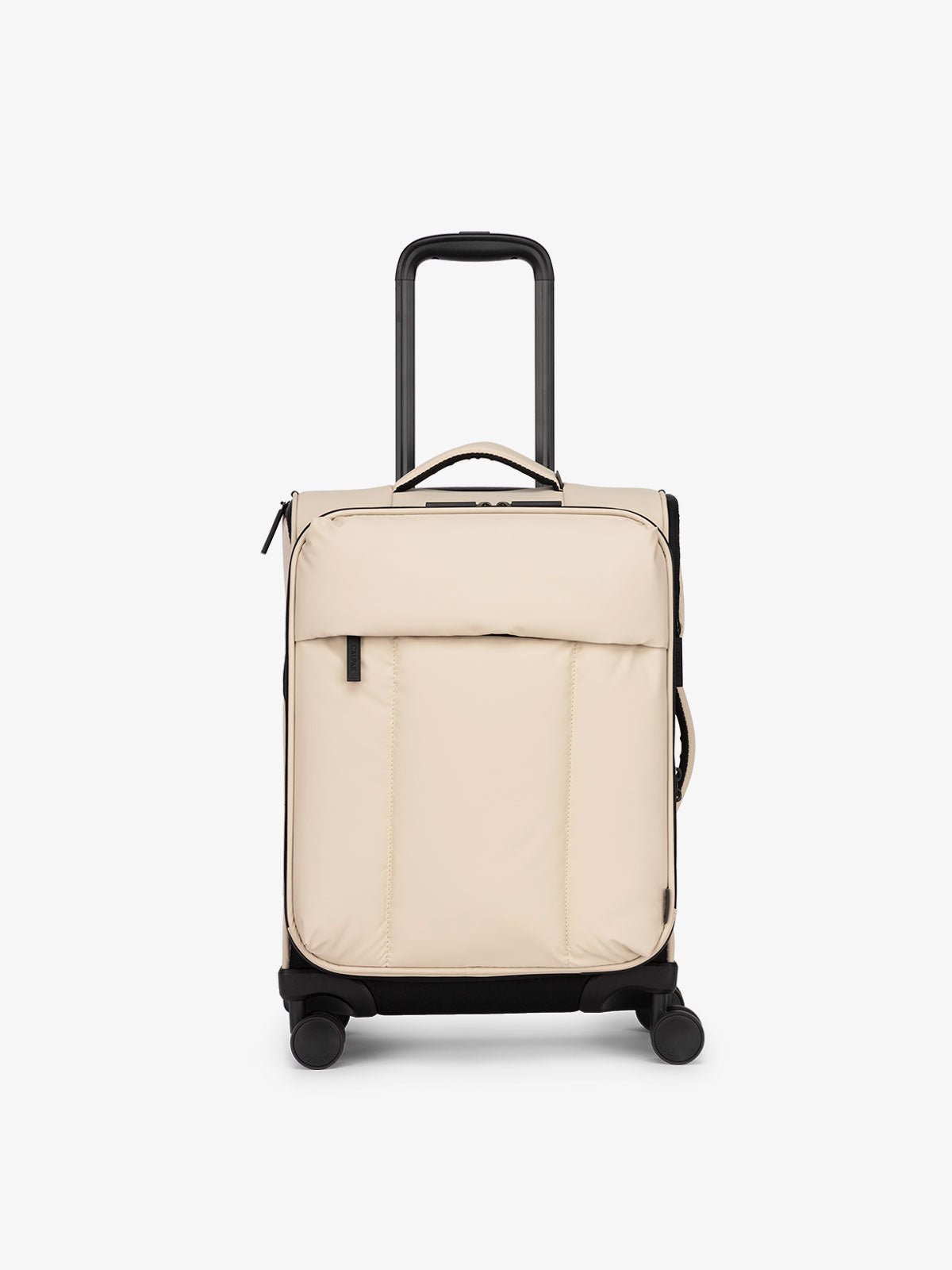 CALPAK Luka soft sided carry on luggage in oatmeal