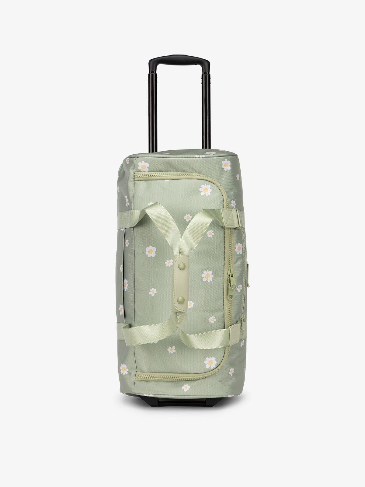 CALPAK Stevyn Rolling Duffle carry-on 22-inch bag in daisy