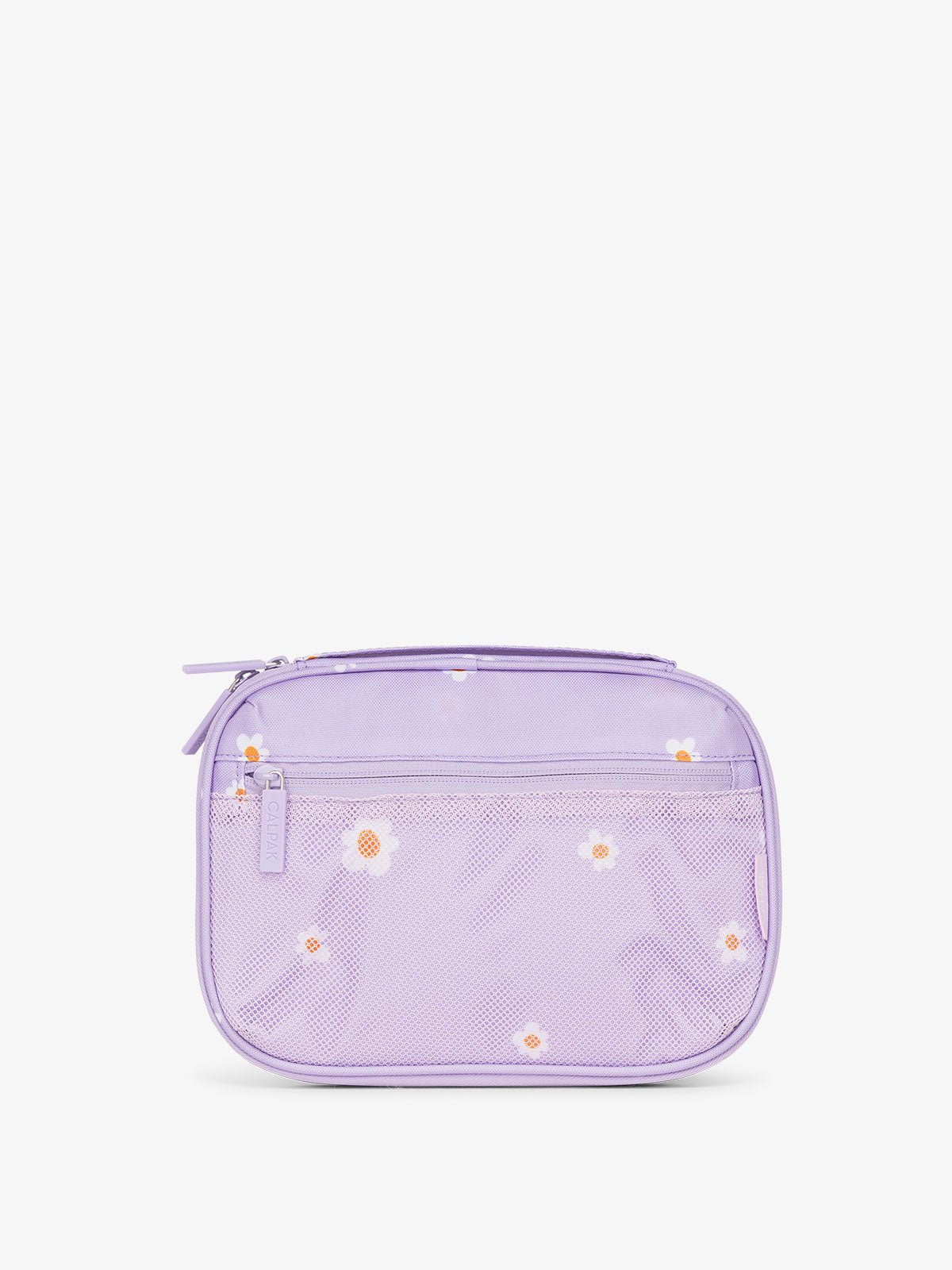 CALPAK Tech organizer with mesh front pocket in orchid fields