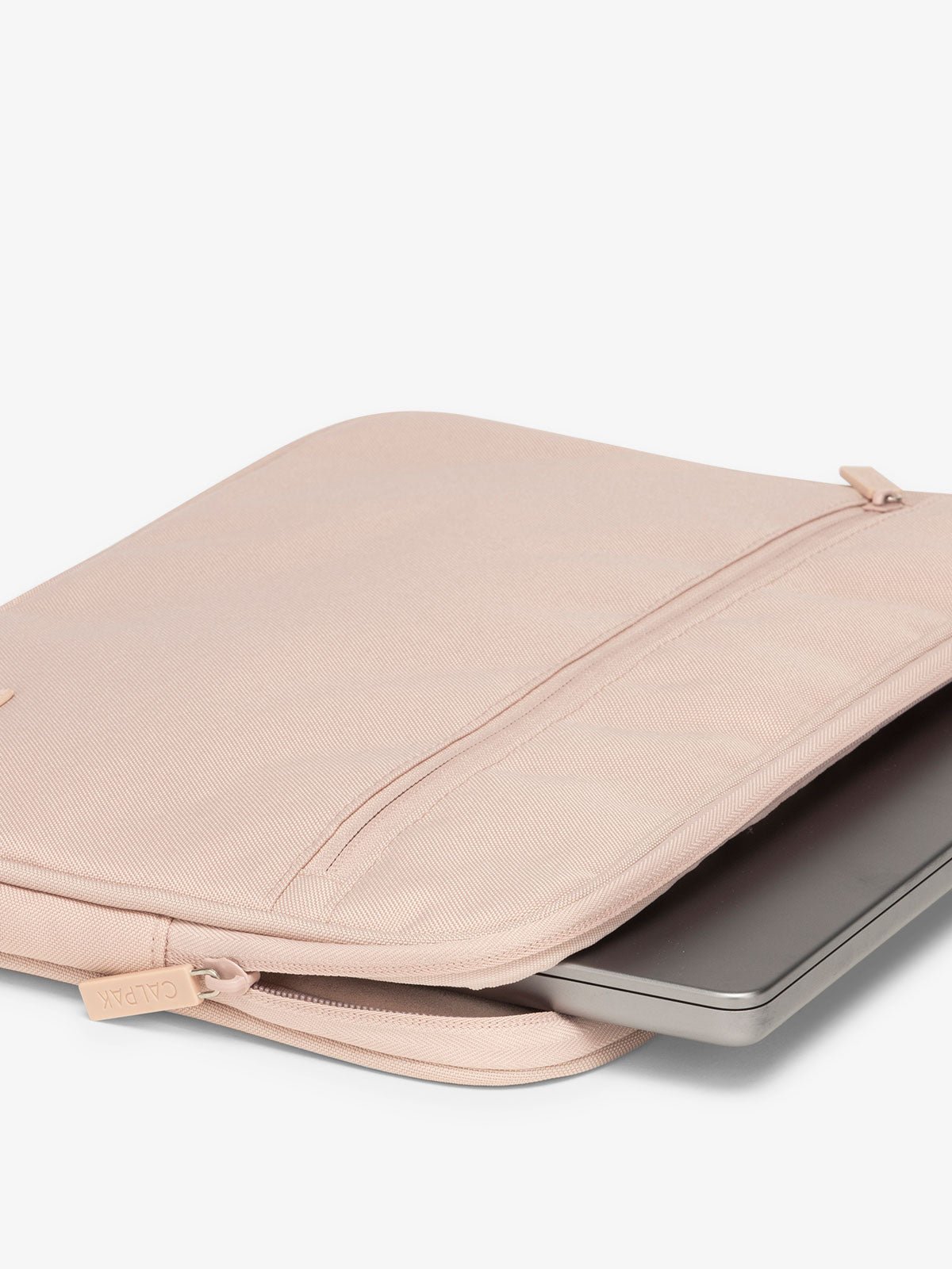 CALPAK 13-14 Inch water resistant Laptop Sleeve for women in pink