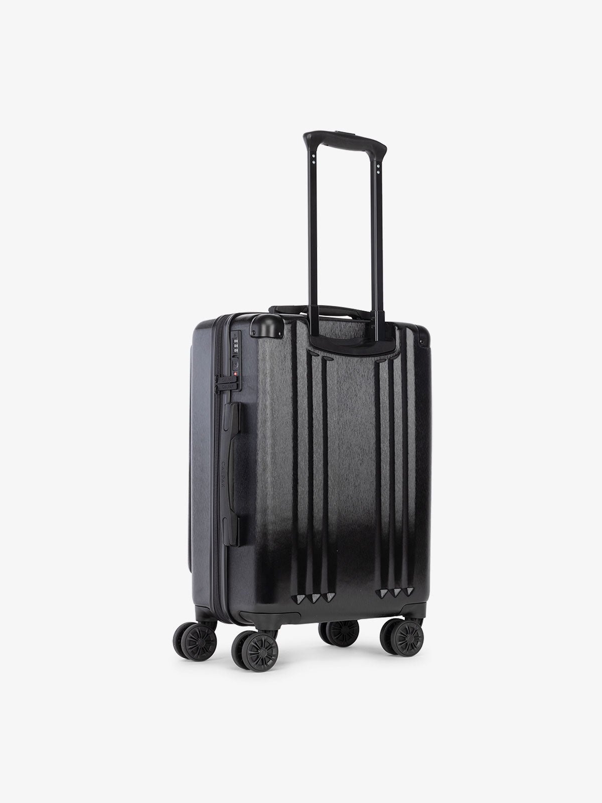 CALPAK Ambeur lightweight carry-on luggage with laptop front pocket, TSA lock and 360 spinner wheels in black