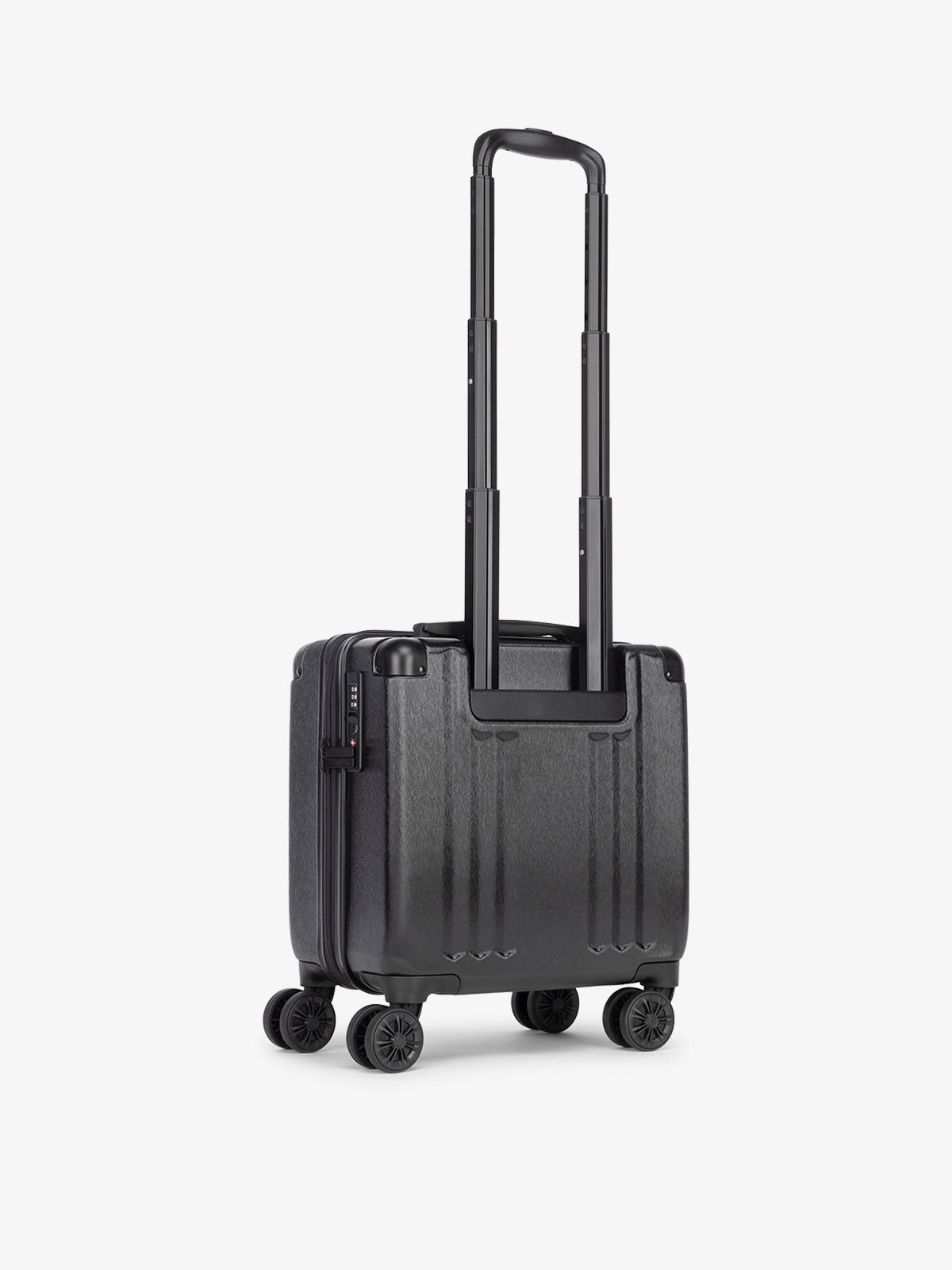 CALPAK Ambuer 16 inch wheeled carry on luggage with TSA lock in black