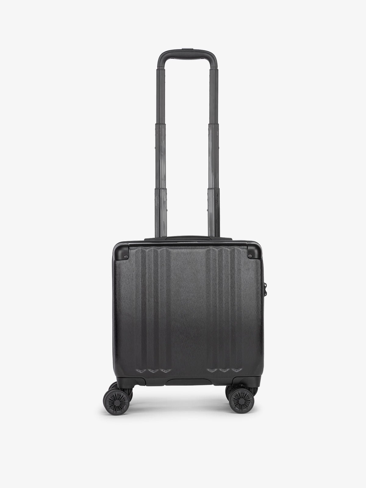 CALPAK Ambuer small carry on luggage with 360 spinner wheels in black