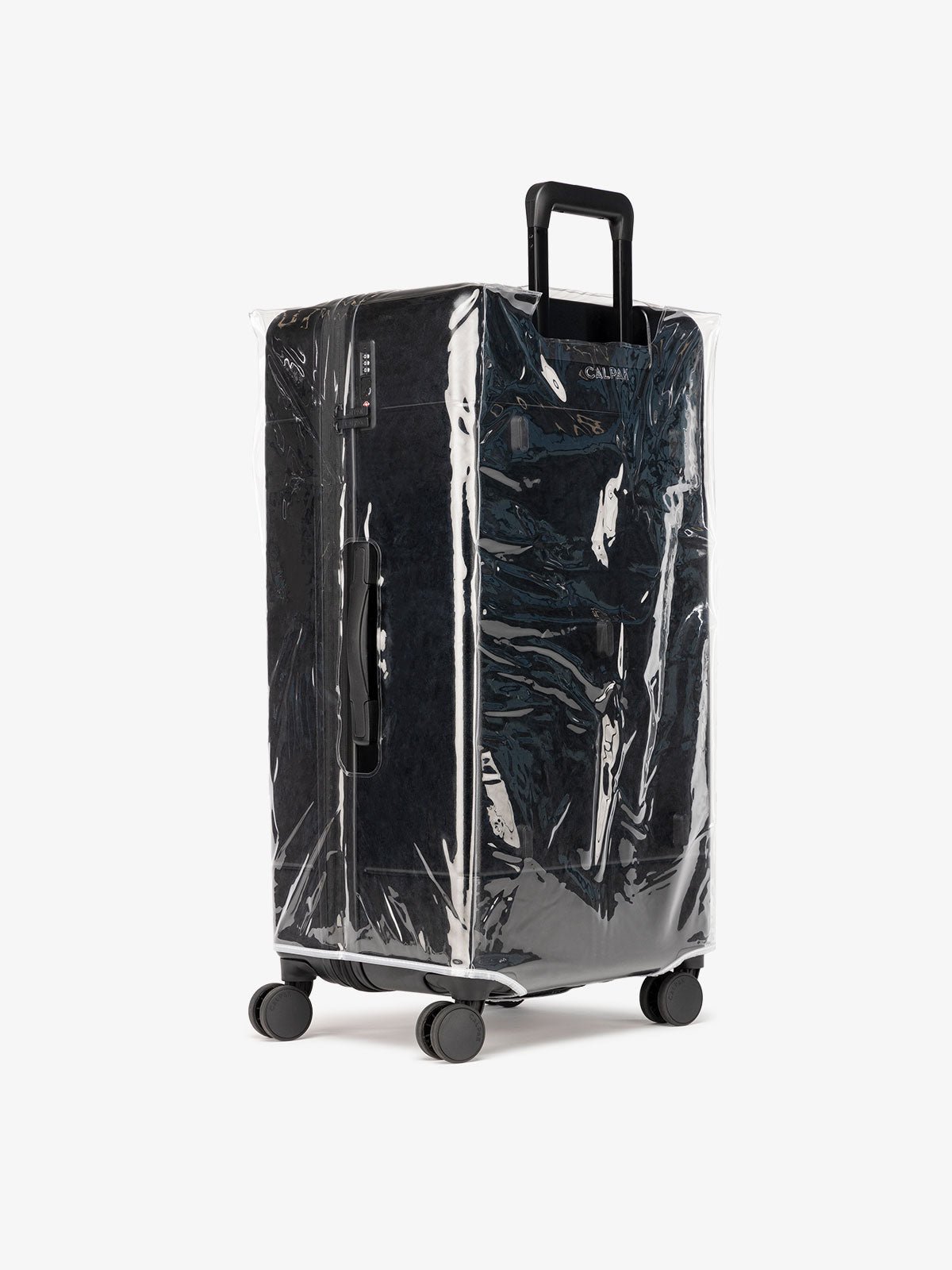 CALPAK transparent plastic cover for trunk 30 inch spinner luggage