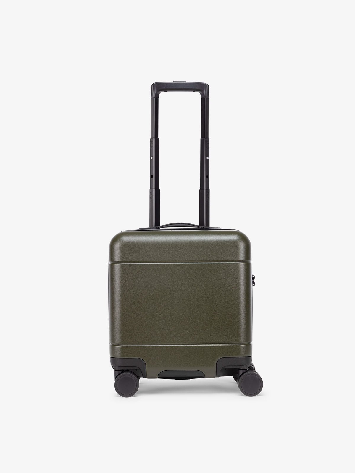 Hue mini carry on luggage in moss green
