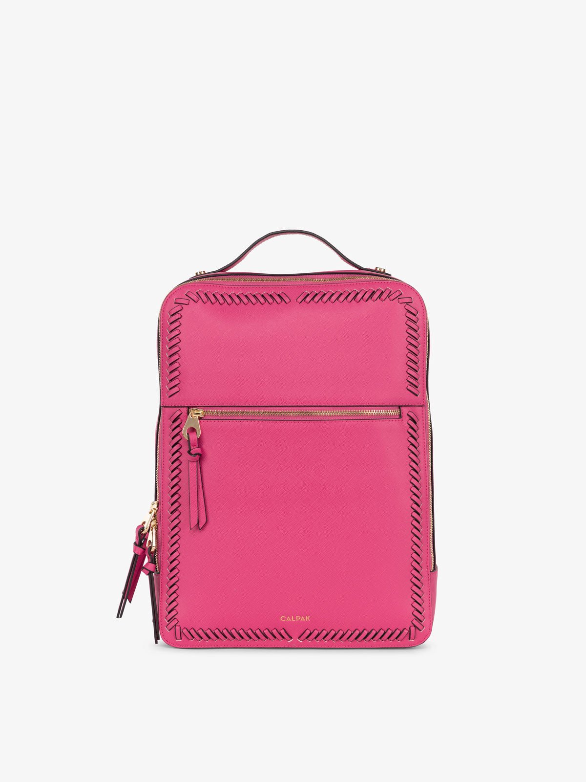CALPAK Kaya laptop backpack in pink dragonfruit