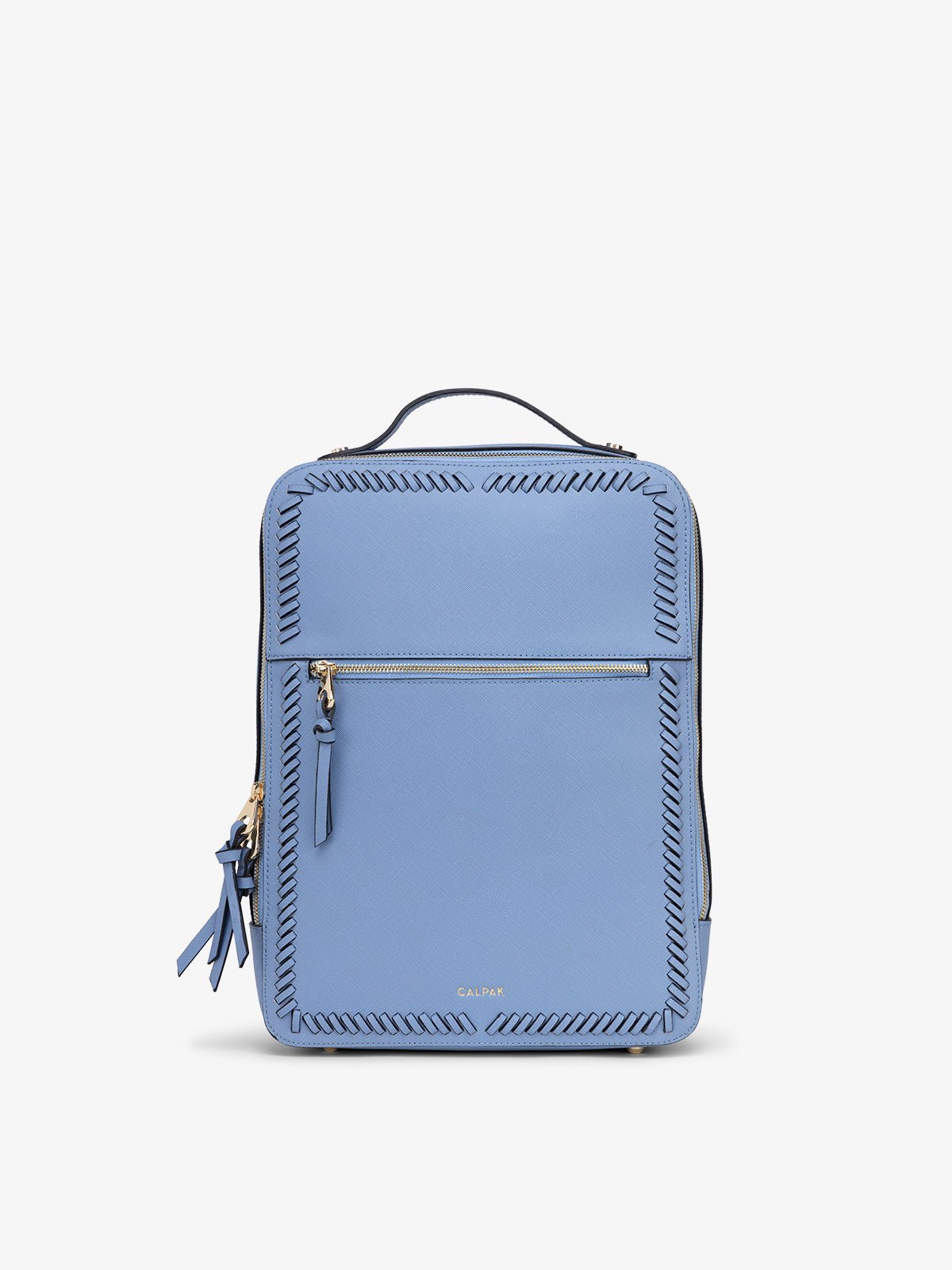 CALPAK Kaya laptop backpack in periwinkle blue