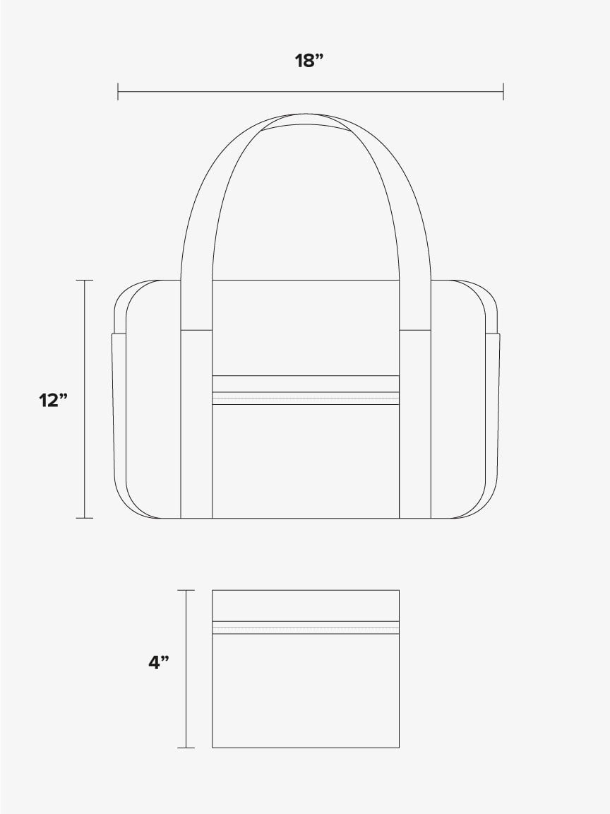 Compakt duffel bag dimensions