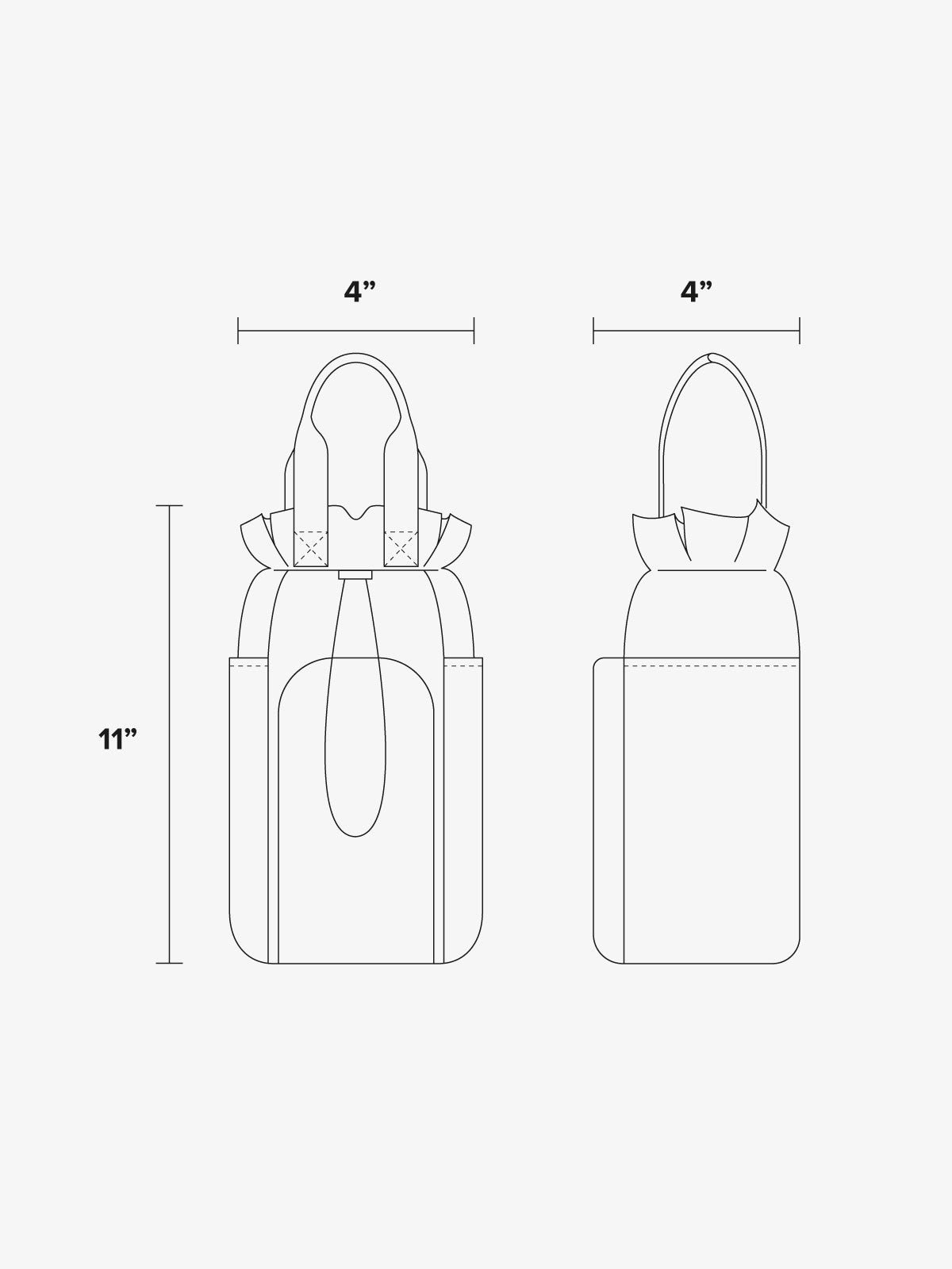 water bottle holder dimensions