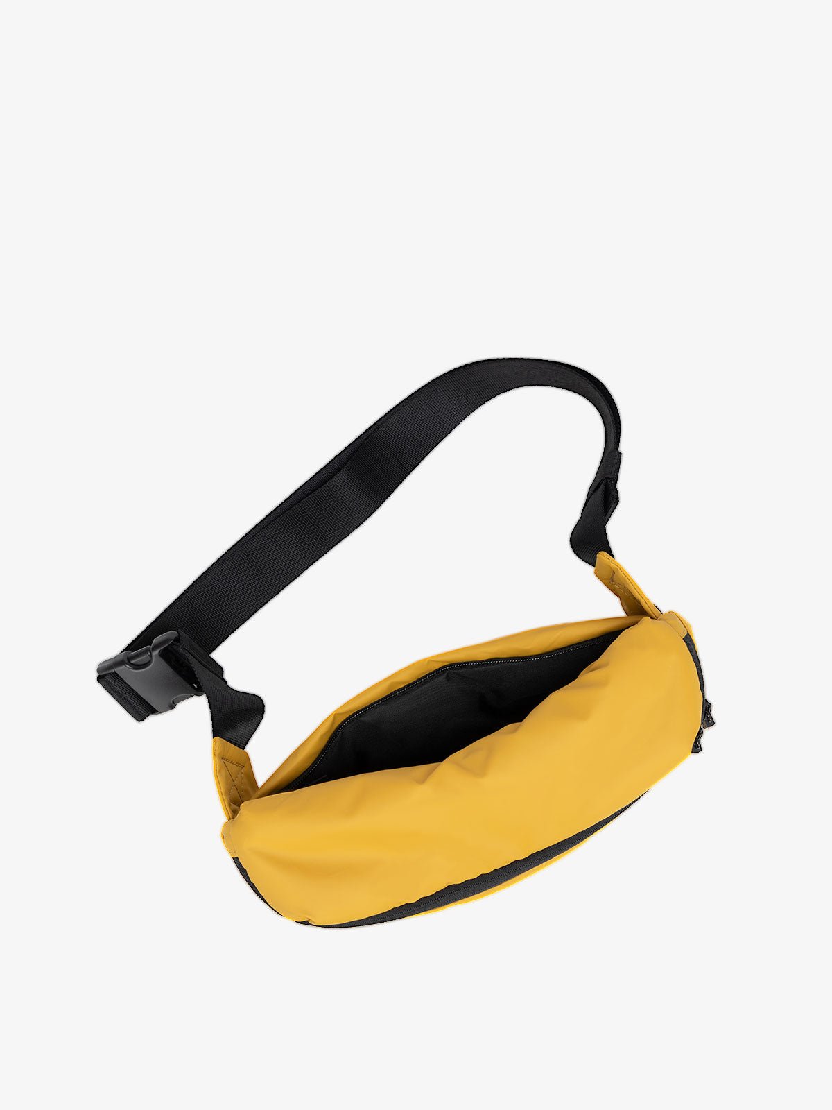 CALPAK Luka crossbody bag in yellow dijon color
