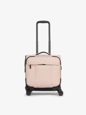 CALPAK Luka mini soft carry-on luggage in rose quartz; LSM1014-ROSE-QUARTZ