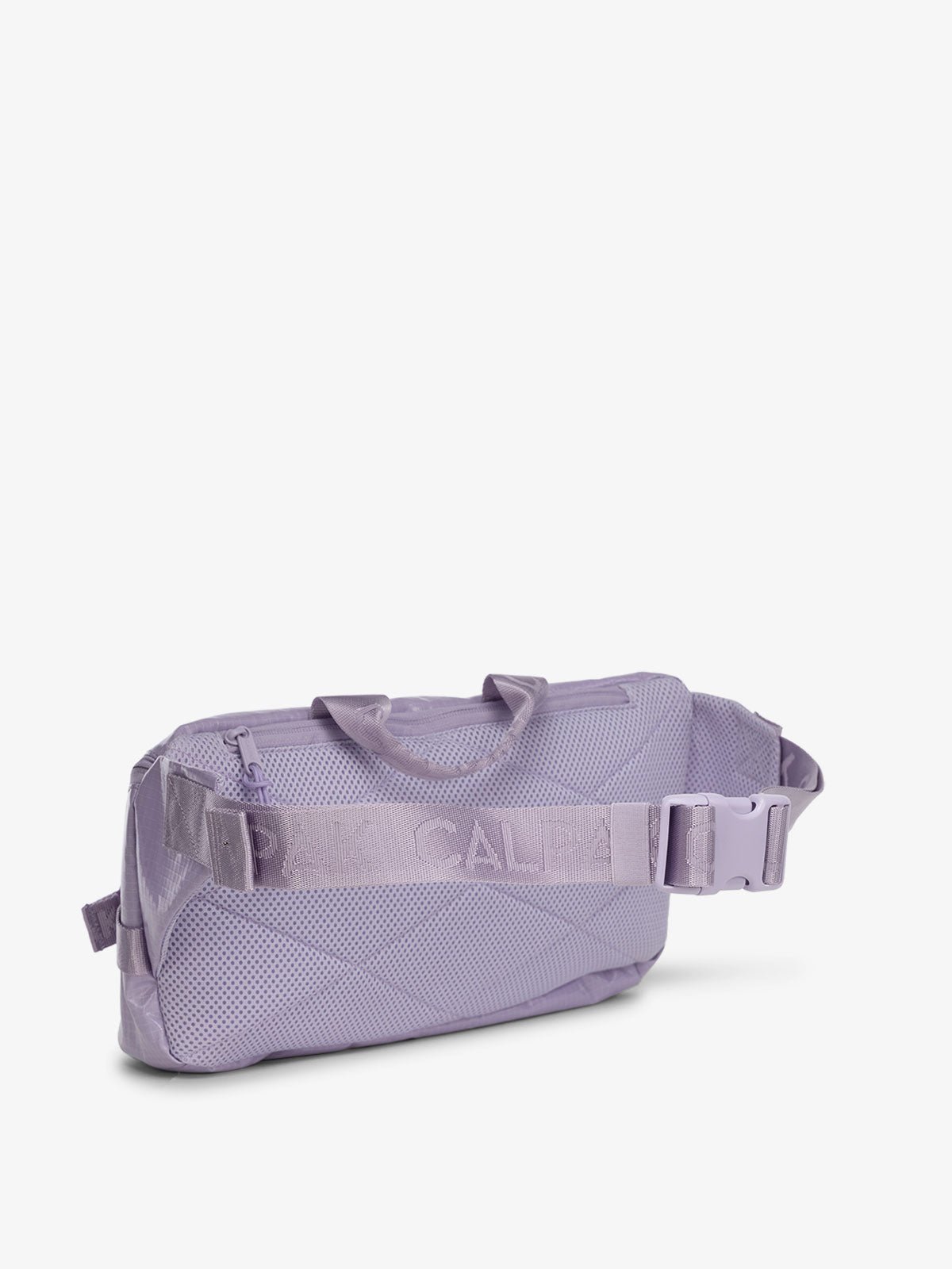 CALPAK Terra Sling Bag for women with adjustable crossbody strap and top handle in amethyst