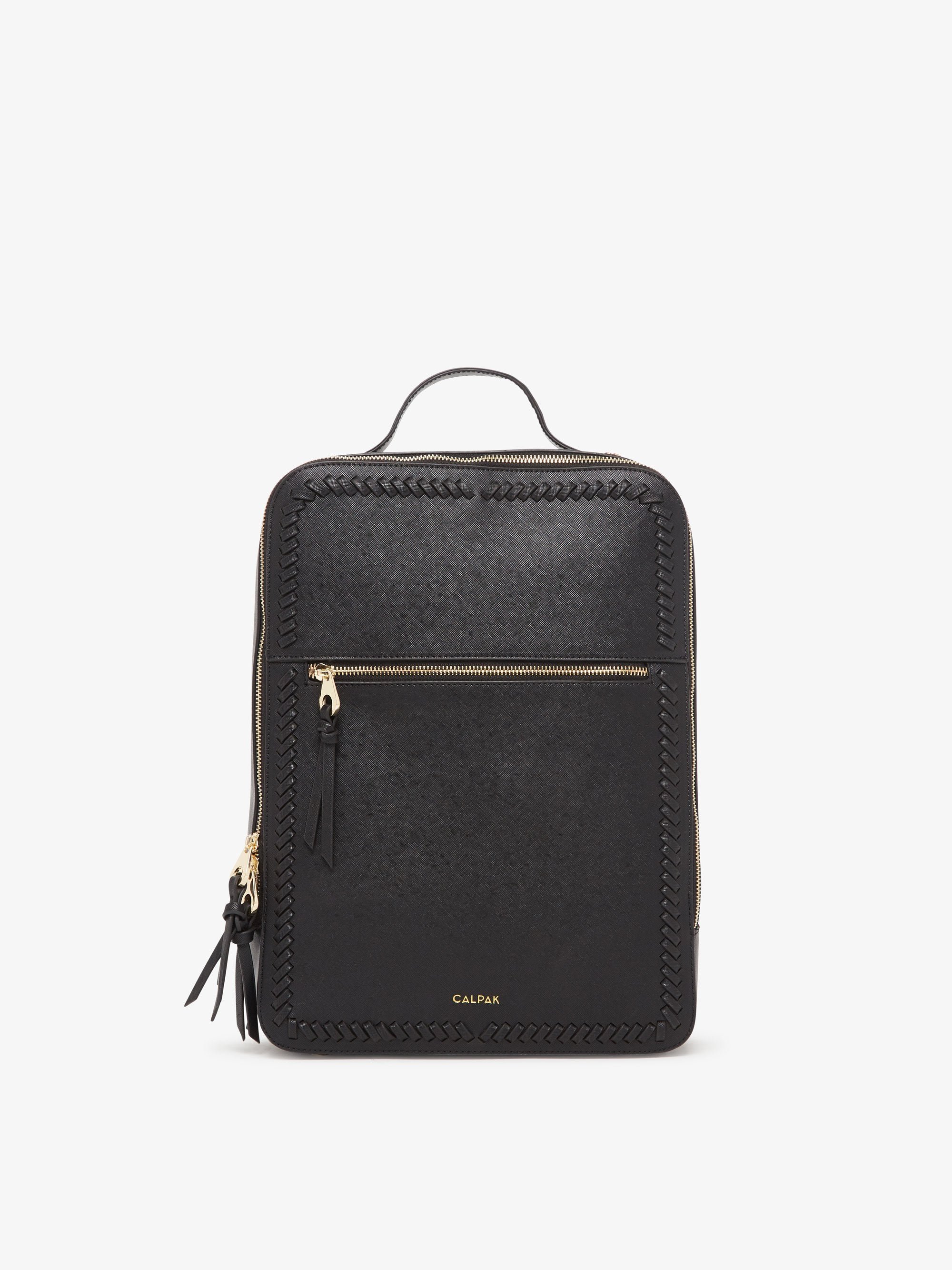 black CALPAK Kaya laptop backpack for women