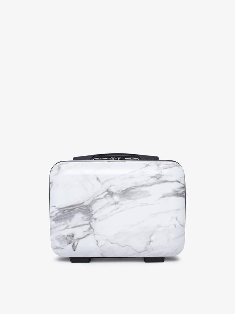 CALPAK white marble vanity case for makeup and cosmetics