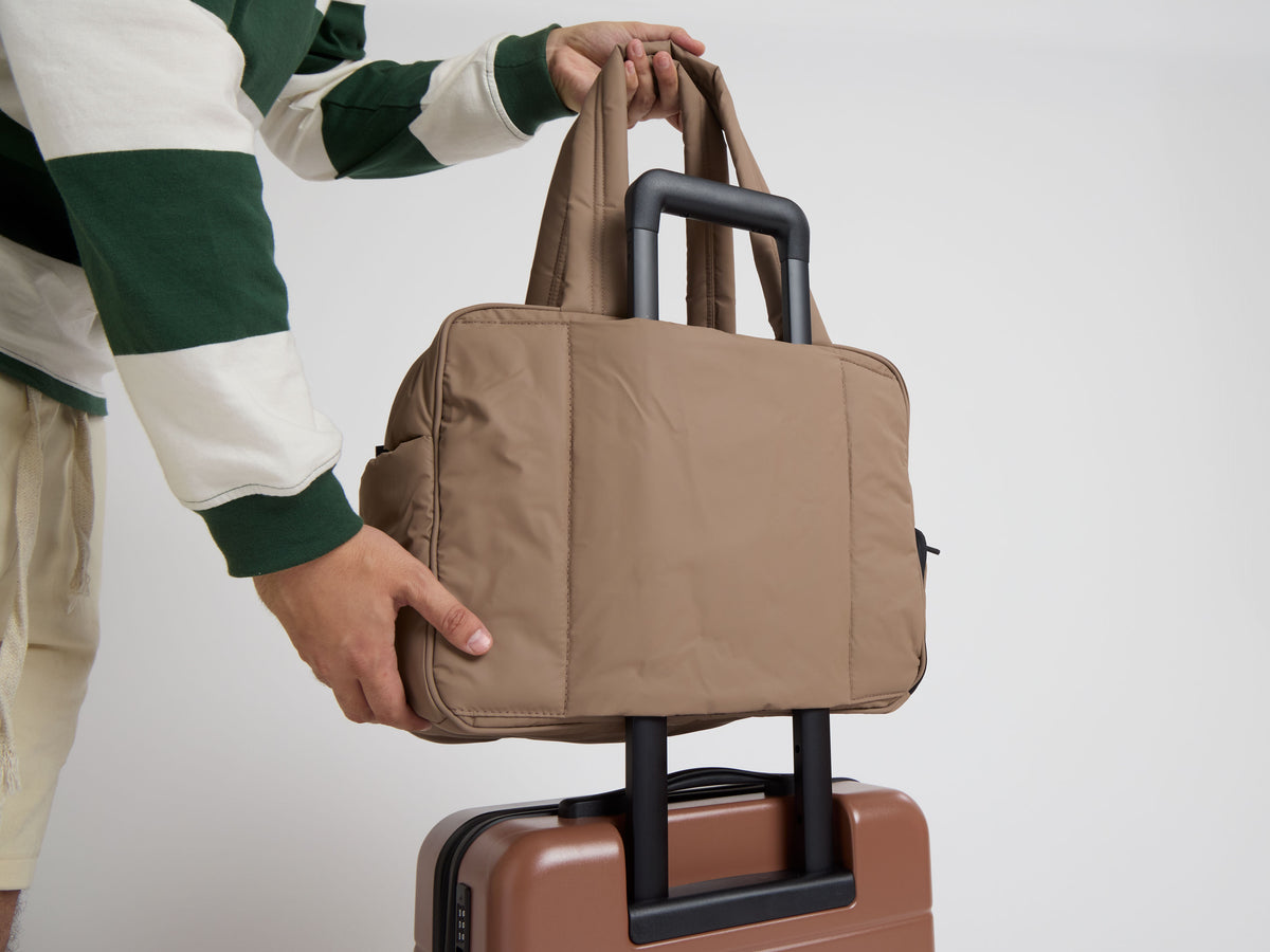 Luggage trolley sleeve