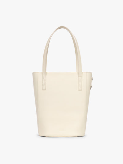 CALPAK Haven 14 Haven Laptop Tote in white beige Buttercream; ABU2501-BUTTERCREAM view 1