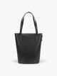 CALPAK Haven 14 inch Laptop Bucket Bag in Black front view; ABU2501-BLACK