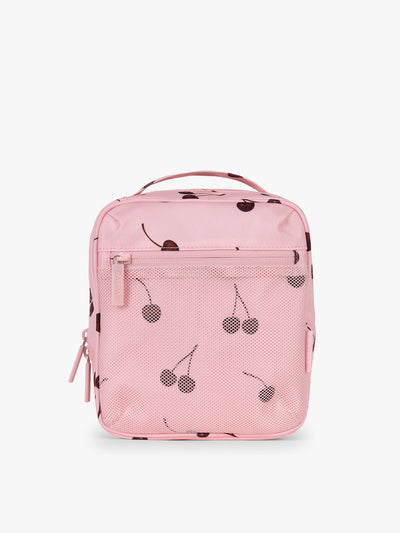 CALPAK Everything Cube pink with cherry print Blossom Pink; ACE2401-BLOSSOM-CHERRY view 1