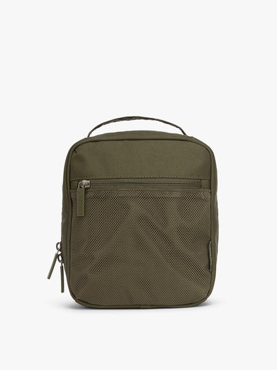 CALPAK Everything Cube in dark green MOSS; ACE2401-MOSS view 1