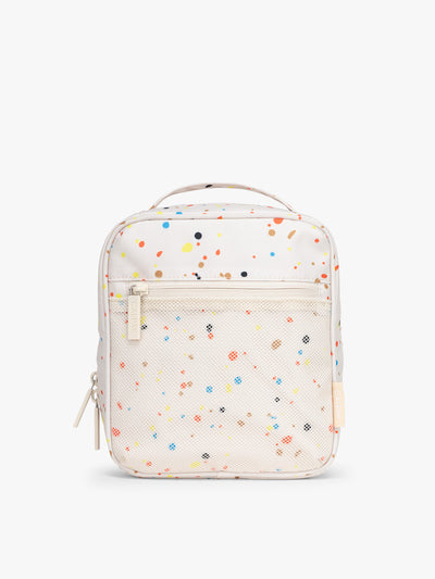 CALPAK Everything Cube in beige with speckle pattern; ACE2401-SPECKLE view 1