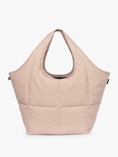 CALPAK Luka Everything Tote in light pink Rose Quartz; AET2601-ROSE-QUARTZ view 1