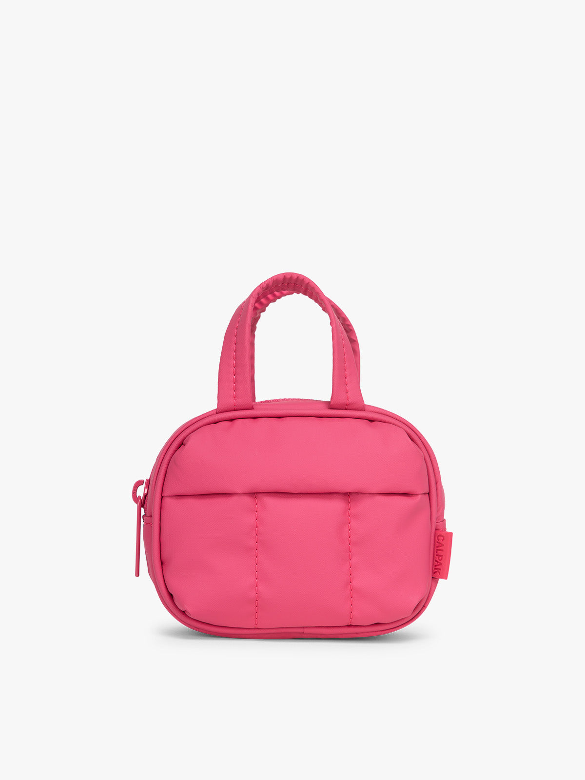 Luka Duffel Zip Bag Charm in Dragonfruit | CALPAK