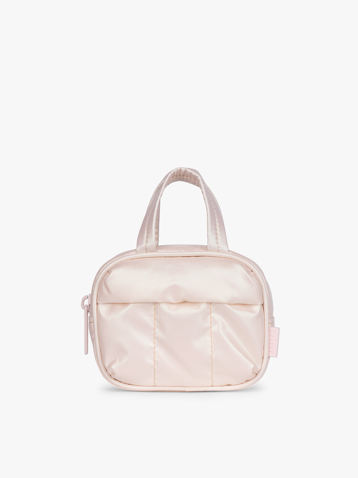 Luka Duffel Zip Bag Charm in Pearlescent | CALPAK
