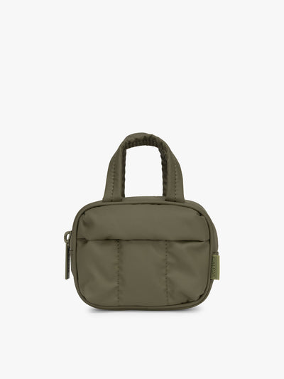 Luka Duffel Key Pouch in dark green Pine; ALK2501-PINE view 1