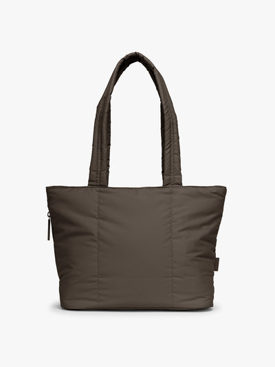 CALPAK Luka Mini Tote in brown Mushroom; ALM2401-MUSHROOM view 1