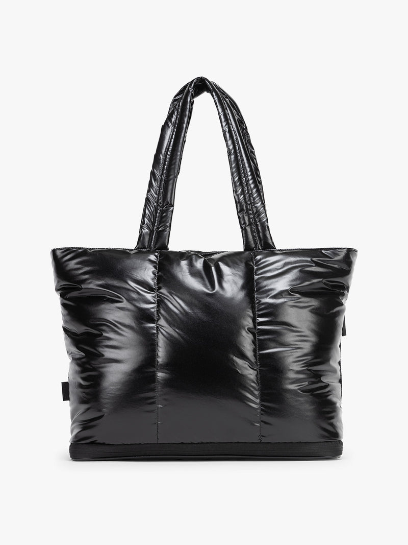CALPAK Luka Expandable Tote in Glazed Black