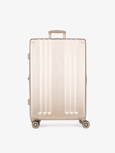 CALPAK Ambeur large 30-inch gold hardshell spinner luggage; LAM1028-GOLD
