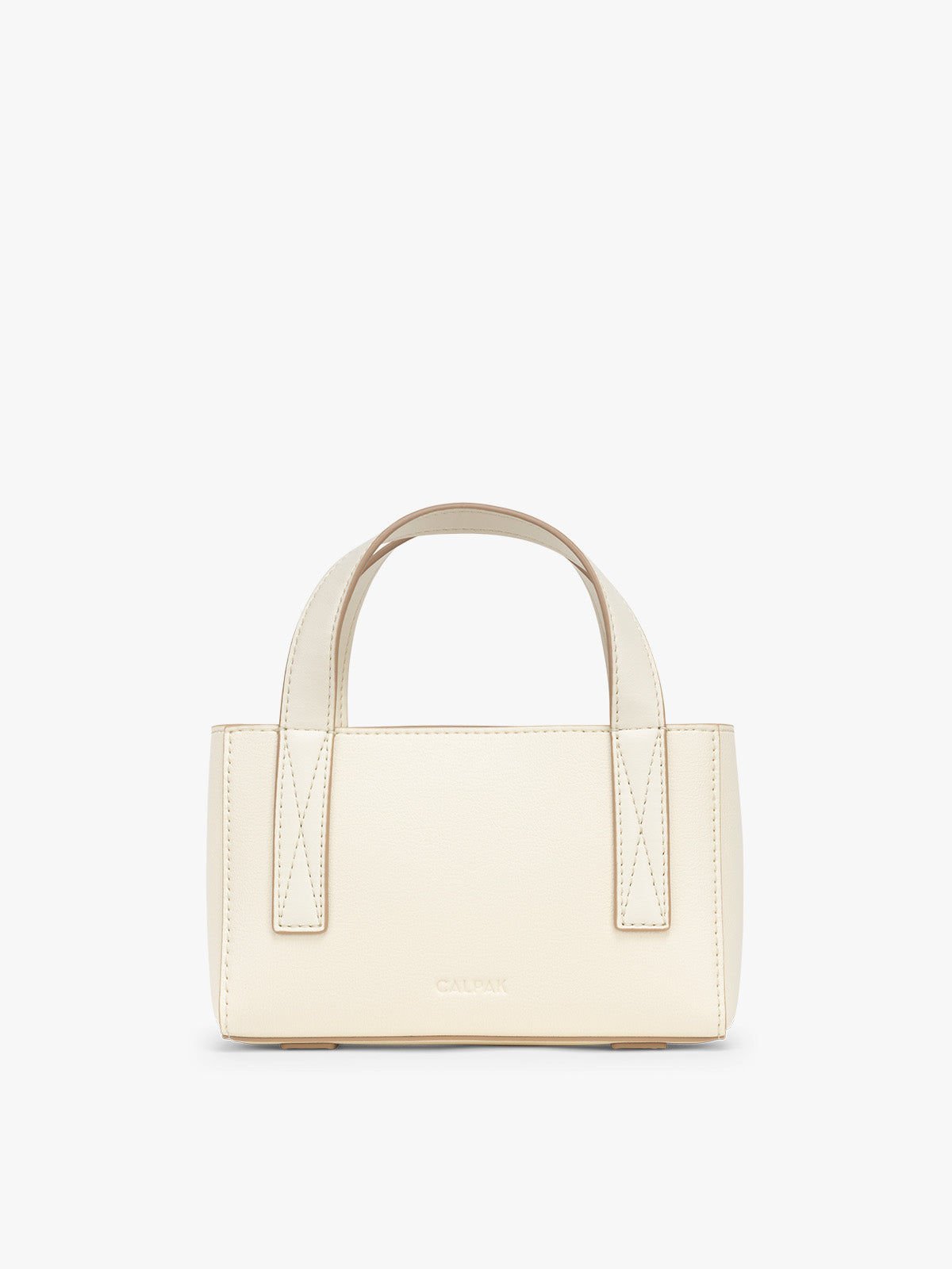 CALPAK Haven Mini Crossbody Bag in beige Buttercream; AMC2501-BUTTERCREAM