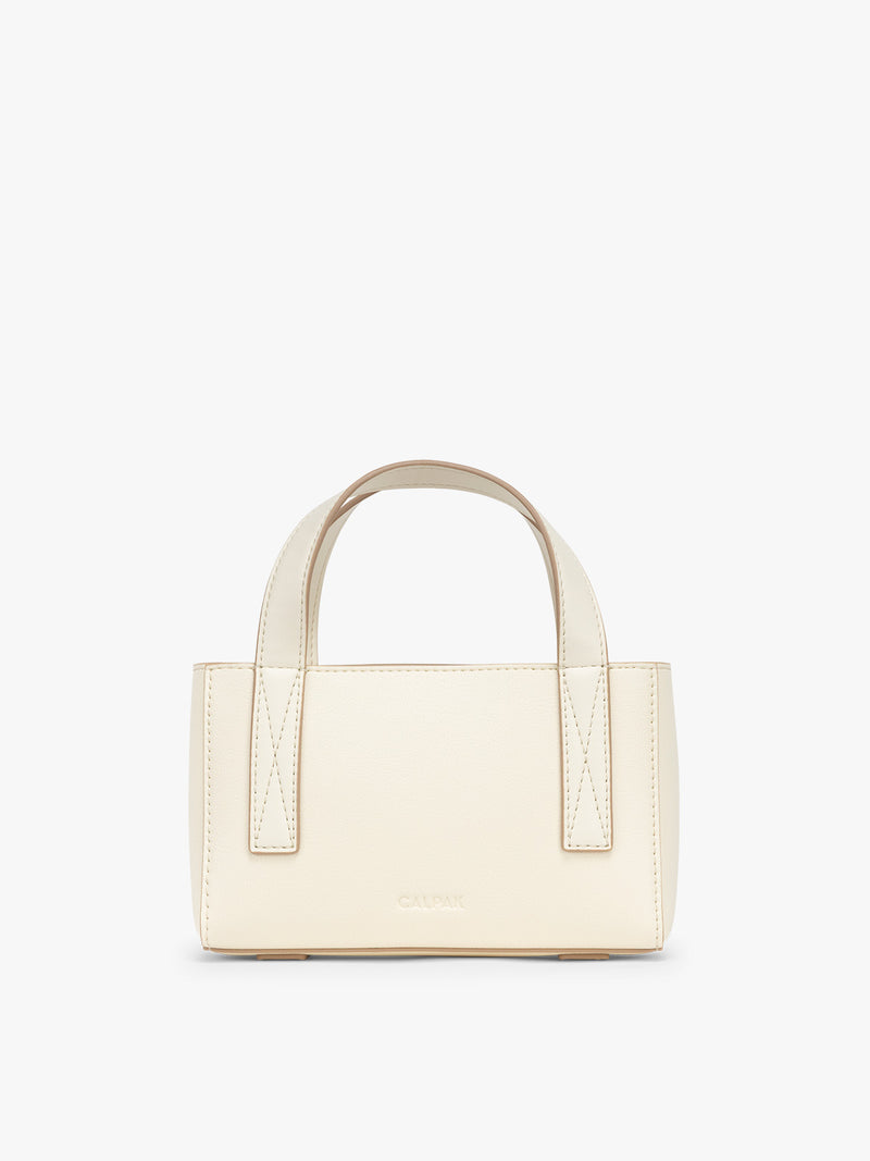 CALPAK Haven Mini Crossbody Bag in beige Buttercream