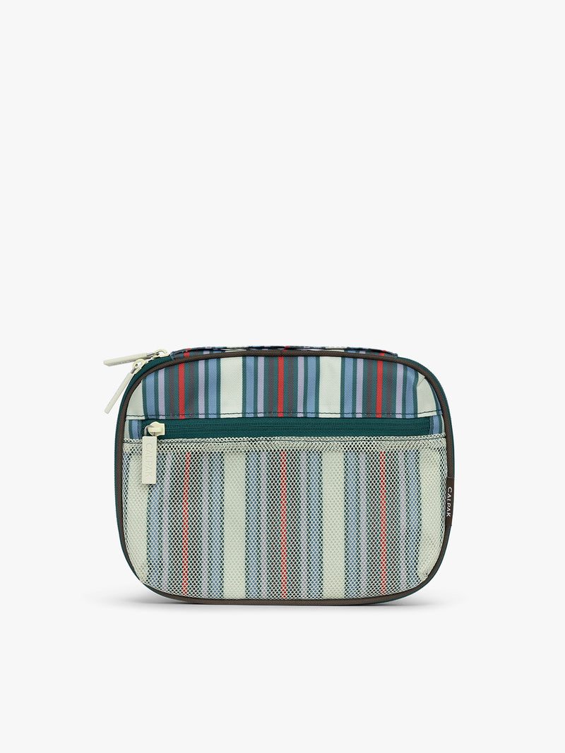 CALPAK Tech Organizer in multicolor stripes