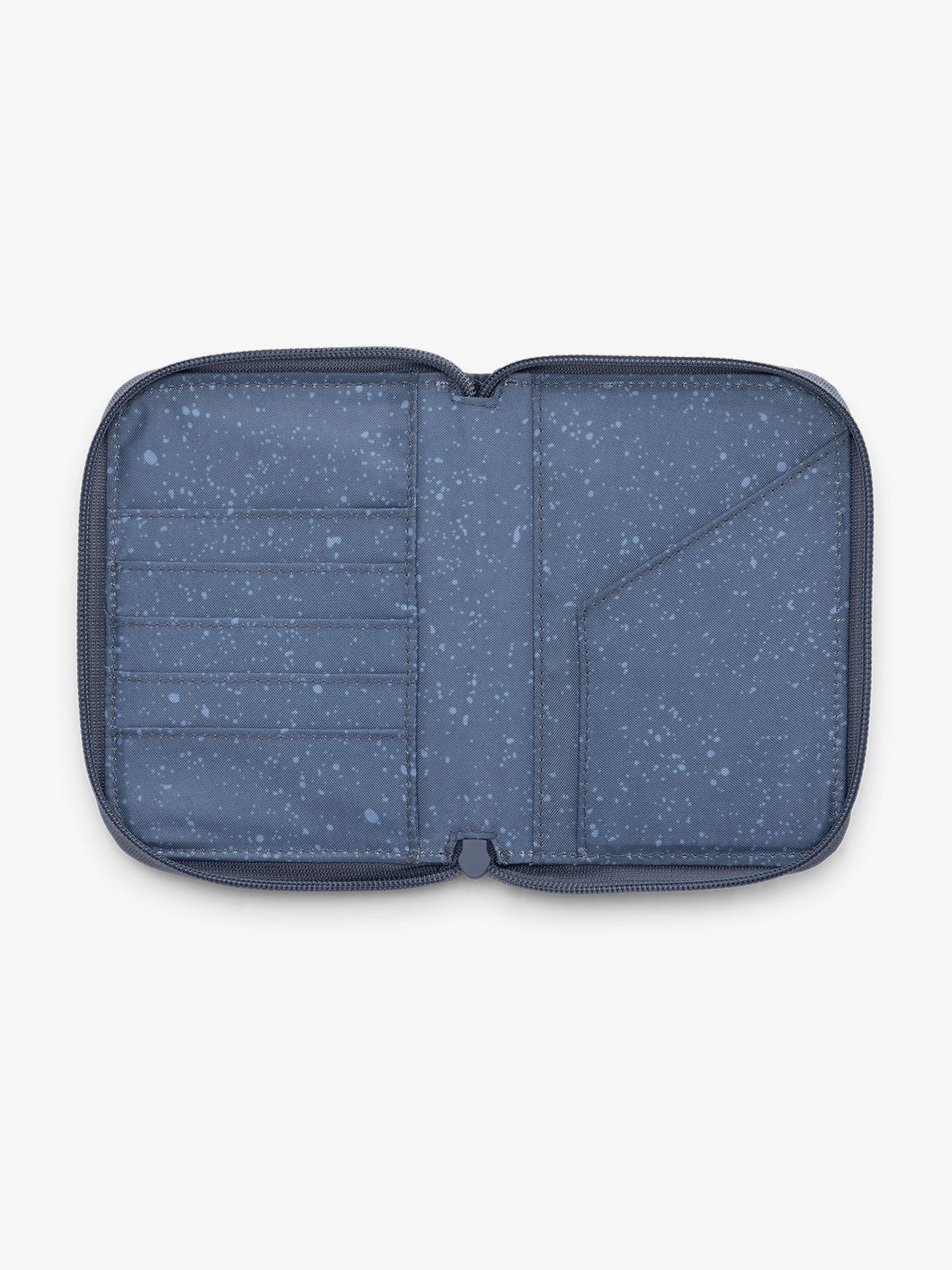 Terra Zip Passport Wallet in Indigo | CALPAK