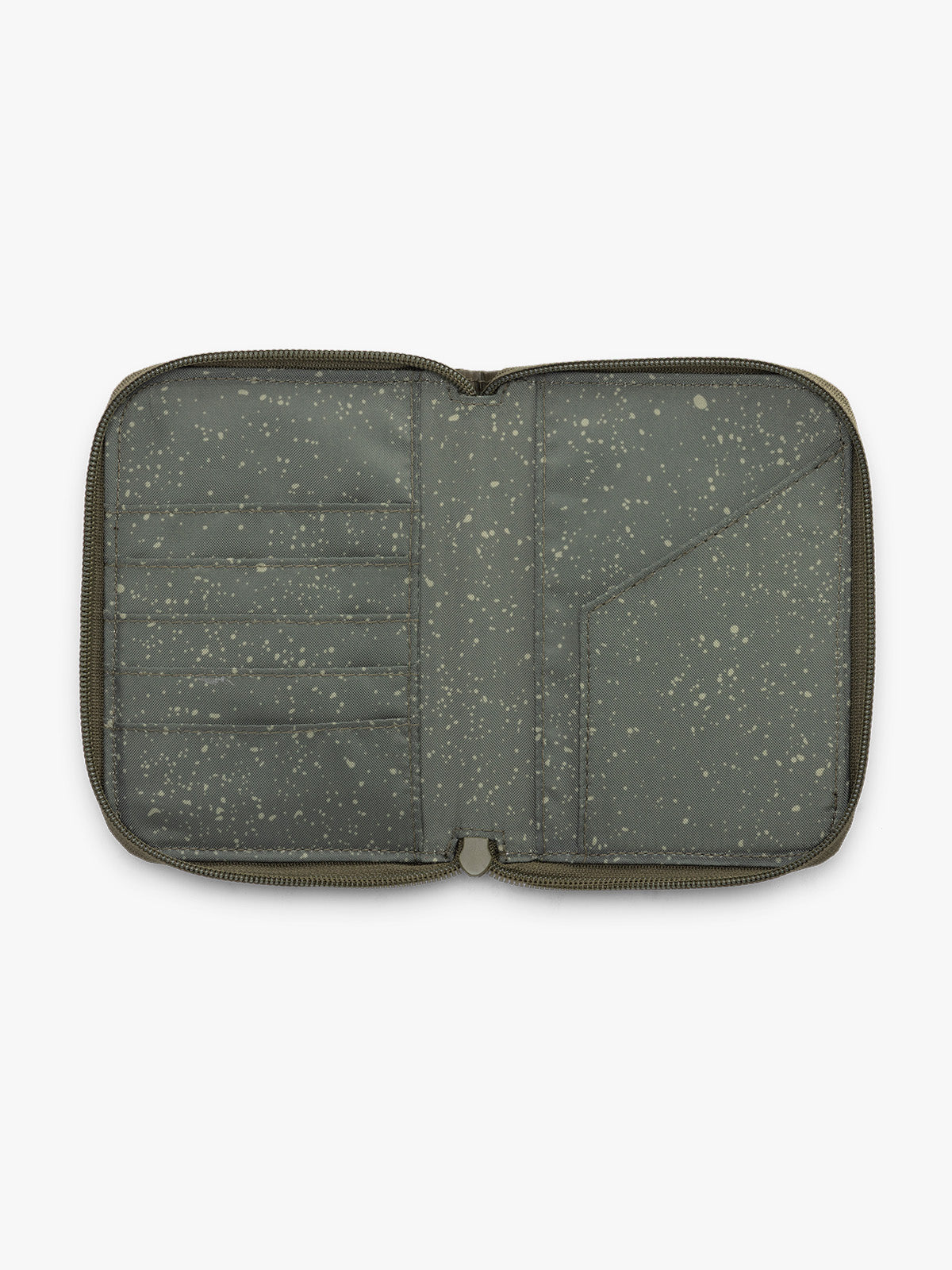 Terra Zip Passport Wallet in Pine | CALPAK