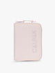 CALPAK Terra Zip Passport Wallet in light pink Shell Pink; ATPW2501-SHELL-PINK