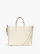 CALPAK Haven 15" Laptop Tote in beige Buttercream; ATS2501-BUTTERCREAM