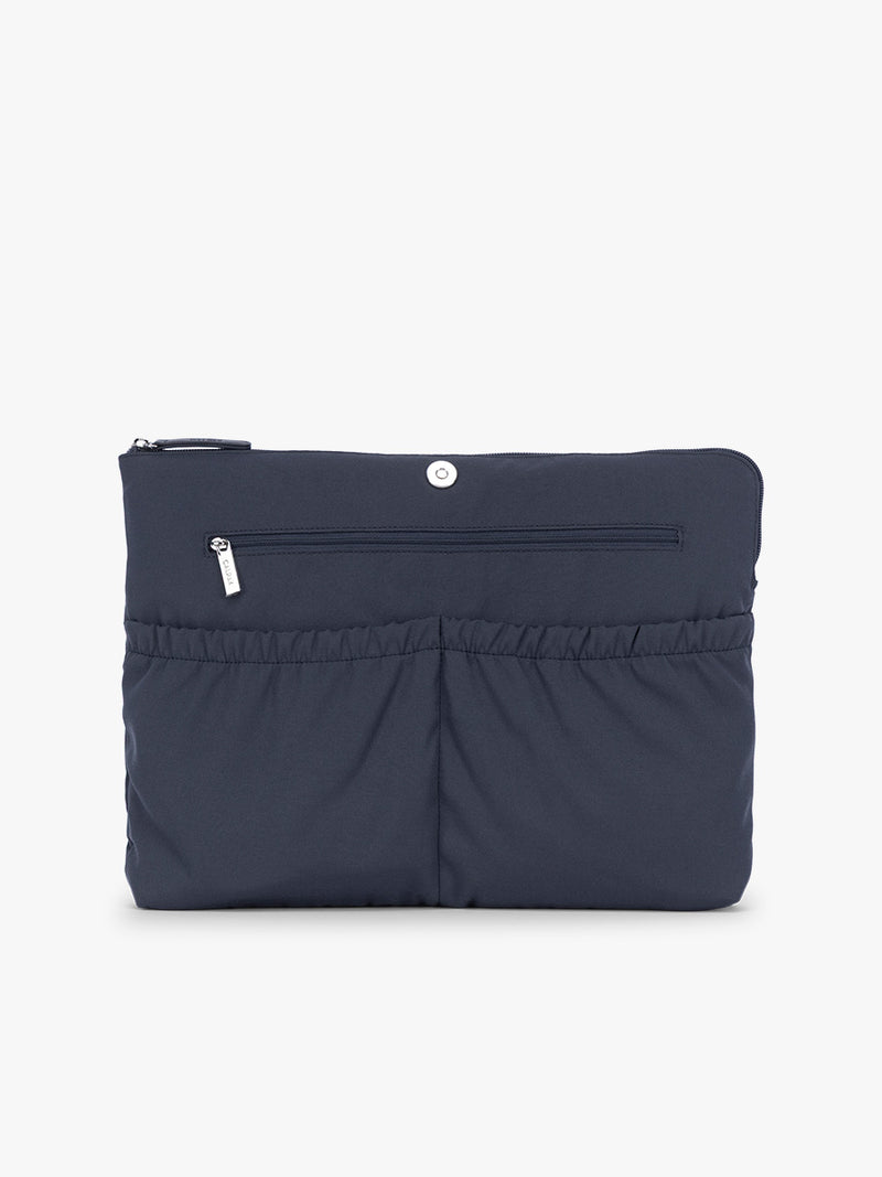 Removeable insert of CALPAK Haven 15" Laptop Tote in dark blue Navy