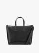 CALPAK Haven 15 inch Laptop Tote in black front view; ATS2501-BLACK