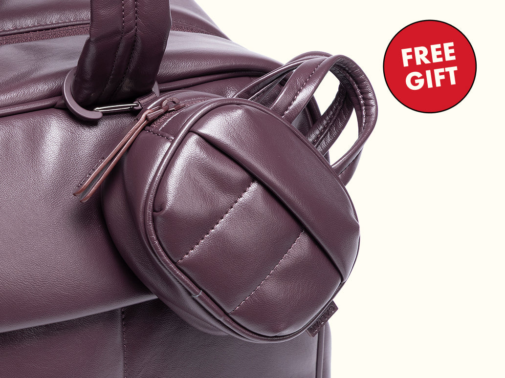 Haven Mini Crossbody Bag in Mushroom | CALPAK